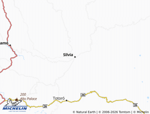 Mapa MICHELIN Silvia - ViaMichelin