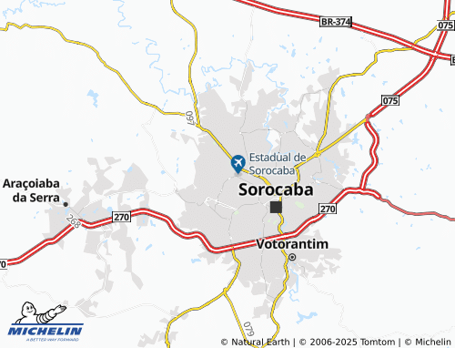 MICHELIN Vila Eros map - ViaMichelin
