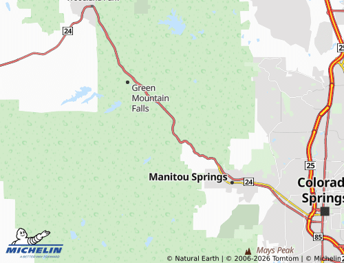 Mappa MICHELIN Cascade - ViaMichelin