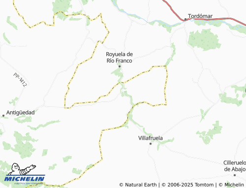 MICHELIN Espinosa de Cerrato map - ViaMichelin