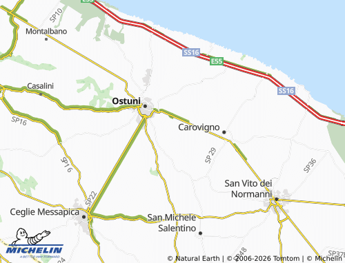 Mapa MICHELIN Chianchizzo Primo - ViaMichelin