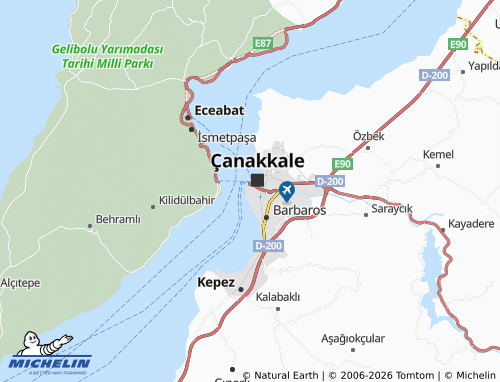 MICHELIN Fevzipaşa map - ViaMichelin