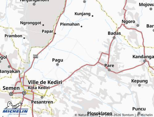Carte MICHELIN Sekaran - ViaMichelin