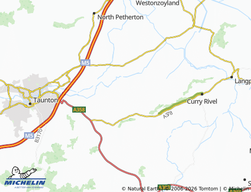 Carte MICHELIN North Curry - ViaMichelin