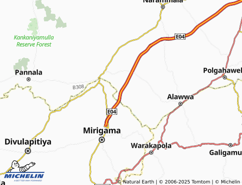 Carte MICHELIN Galdeniya - ViaMichelin