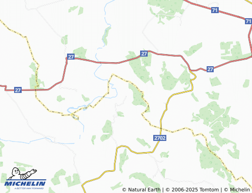 MICHELIN Strahil map - ViaMichelin