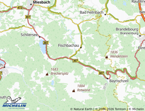 Mapa MICHELIN Stauden - ViaMichelin