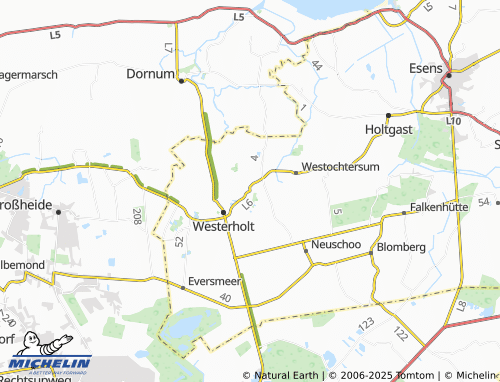 MICHELIN Schweindorf map - ViaMichelin