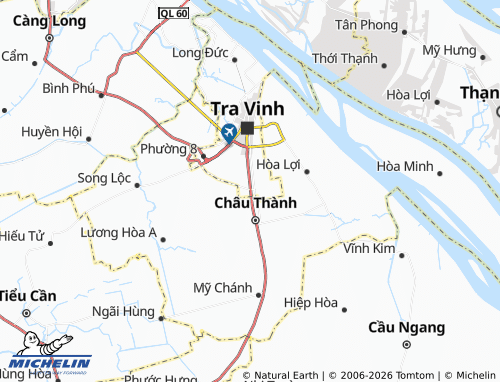MICHELIN-Landkarte Phường 9 - ViaMichelin