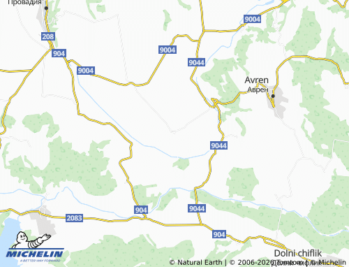 Carte MICHELIN Tsarevtsi - ViaMichelin