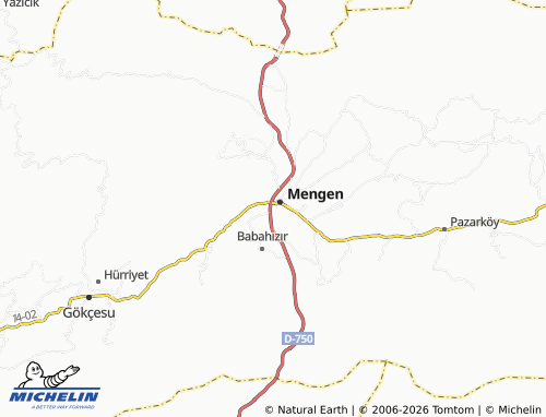 MICHELIN Beşler map - ViaMichelin