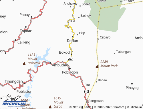 MICHELIN Bokod map - ViaMichelin