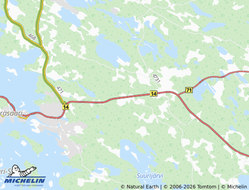 Carte MICHELIN Rajamäki - ViaMichelin