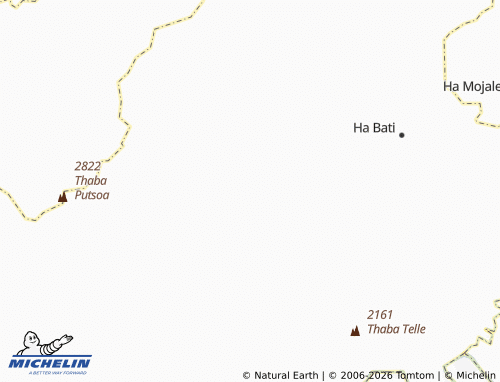 Mappa MICHELIN Ha Samuele Lefoka - ViaMichelin