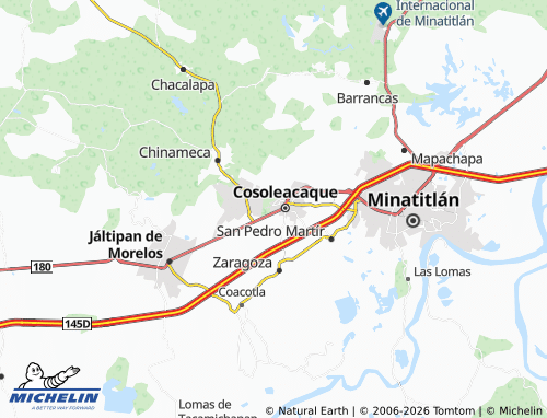 MICHELIN Cuarto map - ViaMichelin