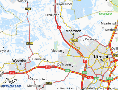 MICHELIN-Landkarte Haarzuilens - ViaMichelin