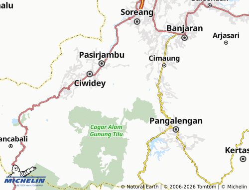 MICHELIN Mekarsari map - ViaMichelin