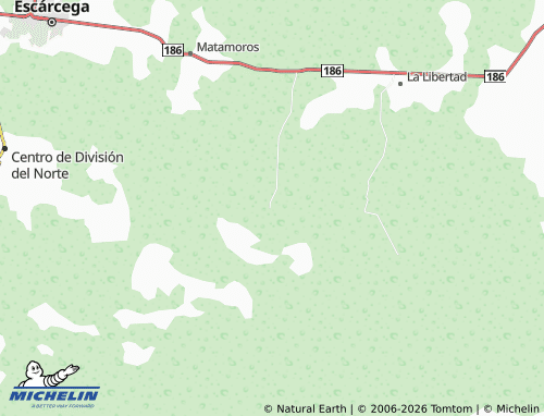 MICHELIN Miguel de la Madrid map - ViaMichelin