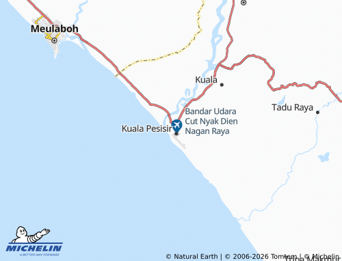 Mappa MICHELIN Kuala Tuha - ViaMichelin