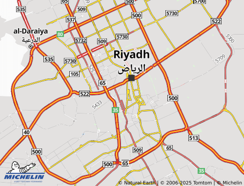 Carte MICHELIN Hay al-Wazarat - ViaMichelin