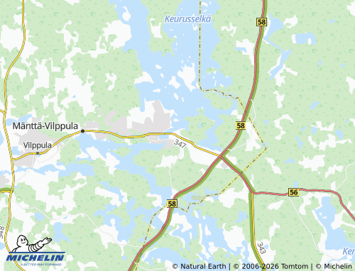 Carte MICHELIN Asemankulma - ViaMichelin