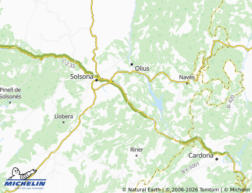 Mappa MICHELIN el Pi de Sant Just - ViaMichelin