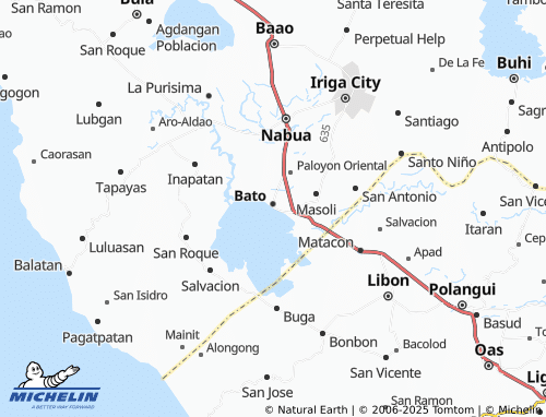 MICHELIN Tres Reyes map - ViaMichelin