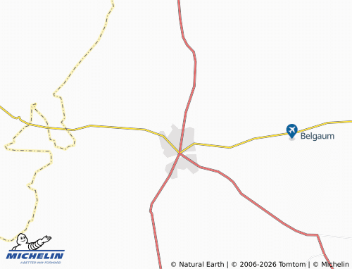 Mapa MICHELIN Belgaum - ViaMichelin