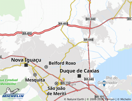 Carte MICHELIN São Bernardo - ViaMichelin