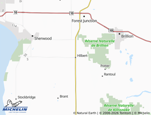 Mapa MICHELIN Hilbert - ViaMichelin