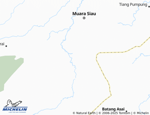 Carte MICHELIN Muara Pangi - ViaMichelin