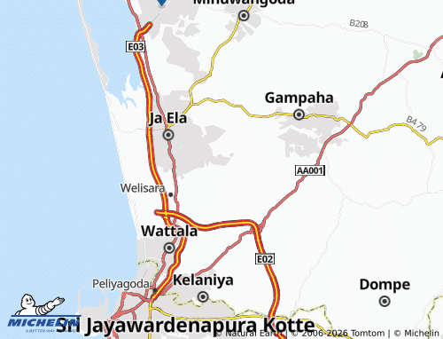 Mappa MICHELIN Walpola East - ViaMichelin