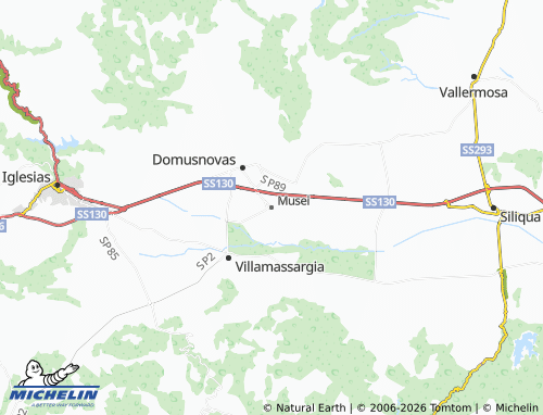 Mapa MICHELIN Musei - ViaMichelin