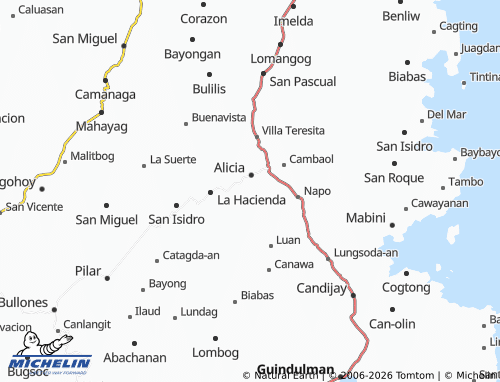 Mappa MICHELIN Del Monte - ViaMichelin