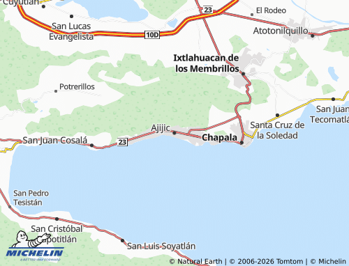 Mapa MICHELIN Ajijic - ViaMichelin