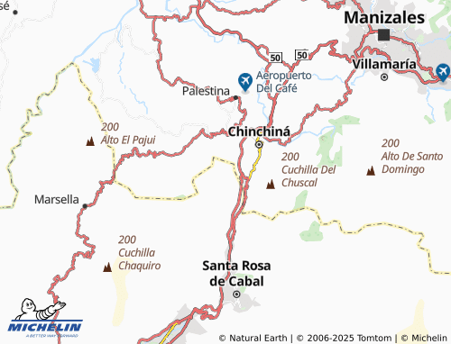 MICHELIN Los Mangos map - ViaMichelin