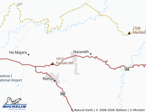Mapa MICHELIN Ntsi - ViaMichelin