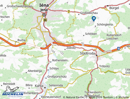 Mapa MICHELIN Zöllnitz - ViaMichelin