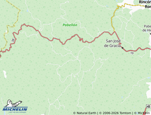 MICHELIN Rancho Viejo map - ViaMichelin
