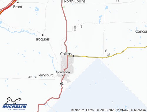 Mappa MICHELIN Collins - ViaMichelin
