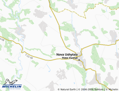 MICHELIN Ivanivka map - ViaMichelin