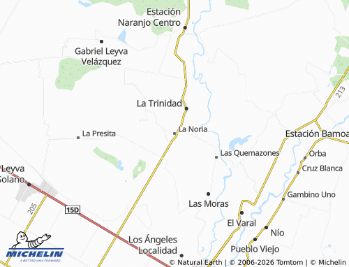 Mappa MICHELIN La Noria - ViaMichelin