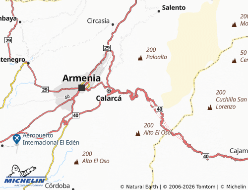 Mappa MICHELIN La Primavera - ViaMichelin