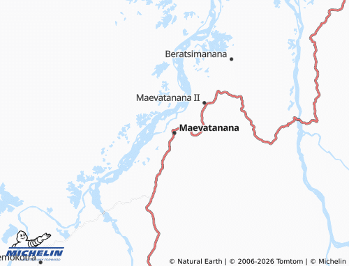 Mapa MICHELIN Maevatanana - ViaMichelin