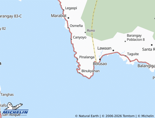 Mappa MICHELIN Pinalanga - ViaMichelin
