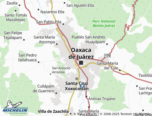 MICHELIN Flavio Pérez Gazga map - ViaMichelin