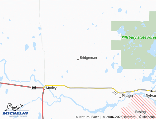 Mappa MICHELIN Bridgeman - ViaMichelin