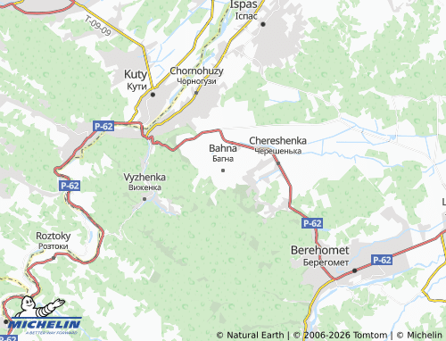 Mappa MICHELIN Bahna - ViaMichelin