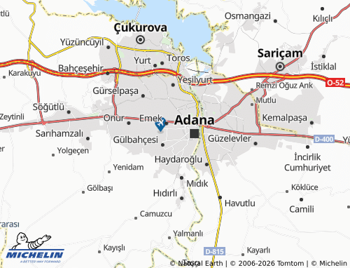 MICHELIN Gülpınar map - ViaMichelin