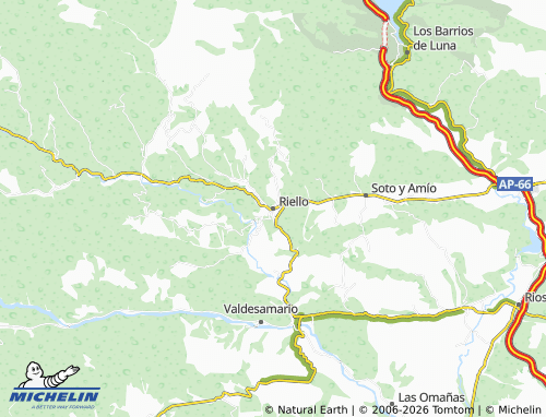 MICHELIN-Landkarte Riello - ViaMichelin
